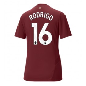 Manchester City Rodri Hernandez #16 Tredje Kläder Dam 2024-25 Kortärmad